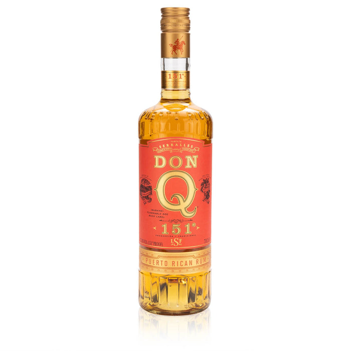 Don Q 151 Overproof Puerto Rican Rum 0,7 l - 75,5% Vol.