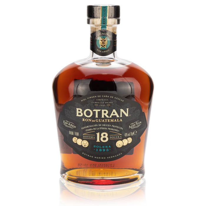 Botran Solera 1893 Rum 18 Years 0,7 L - 40% Vol.