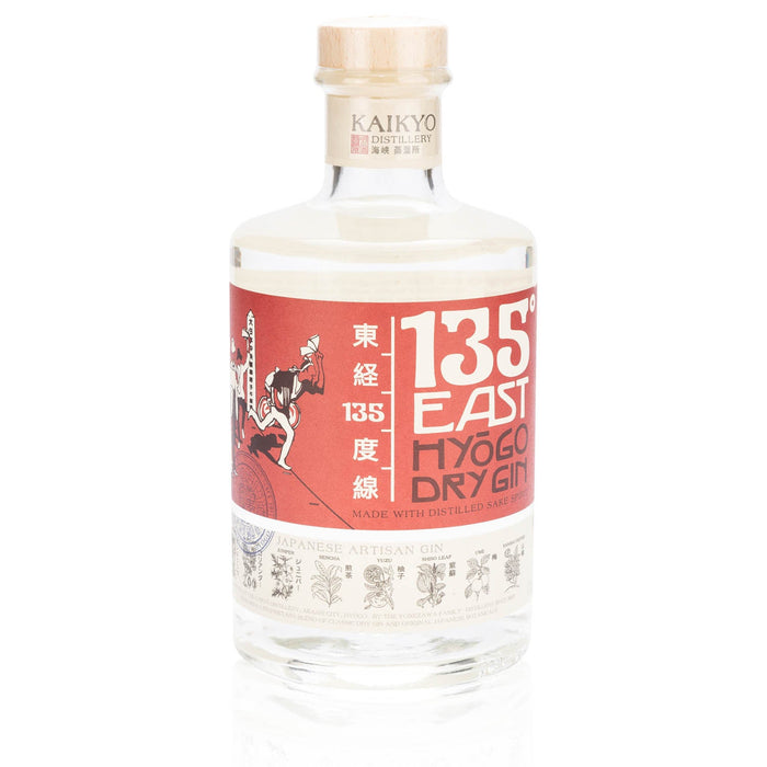 Kaikyo 135 East Hyogo Japanese Dry Gin 0,7 L - 42% Vol.