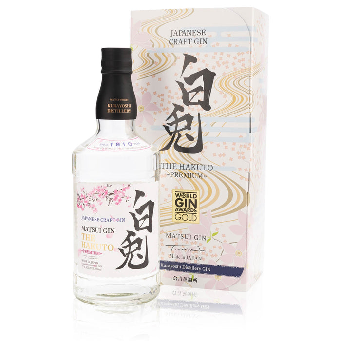 The Matsui The Hakuto Premium Craft Gin 0,7 L - 47% Vol.