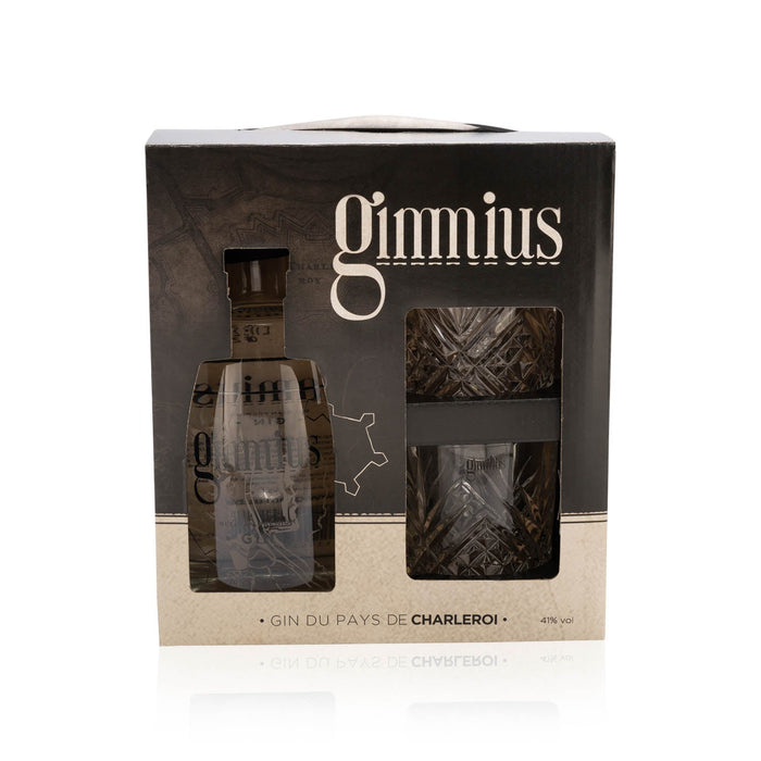 Gimmius Gin 0,7 L - 41% Vol. - Box mit 2 Gläsern