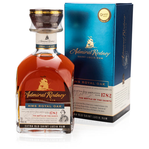 Admiral Rodney HMS Royal Oak Rum in Geschenkverpackung – Spirituosen – Admiral Rodney