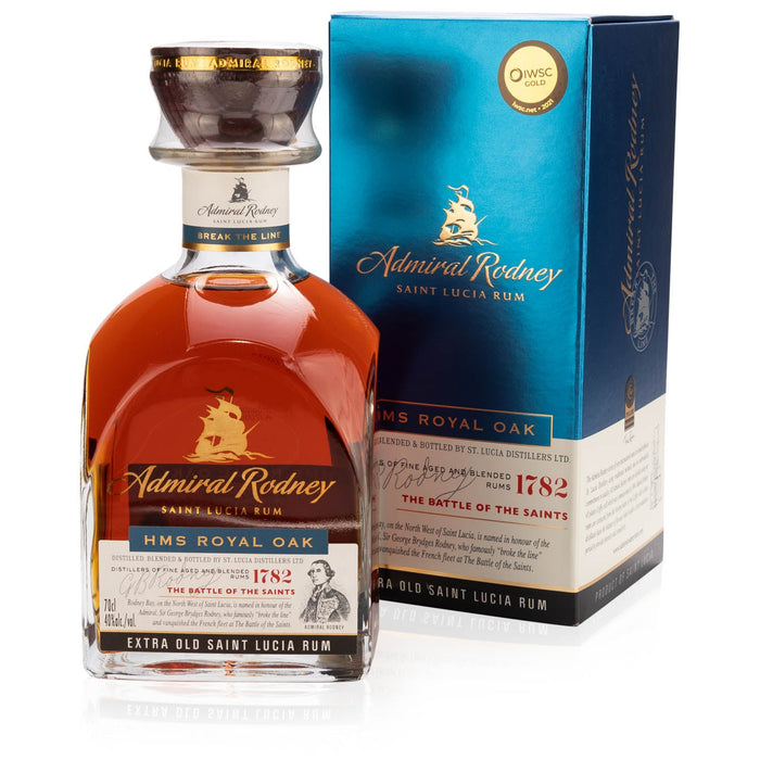 Admiral Rodney HMS Royal Oak Rum in Geschenkverpackung – Spirituosen – Admiral Rodney