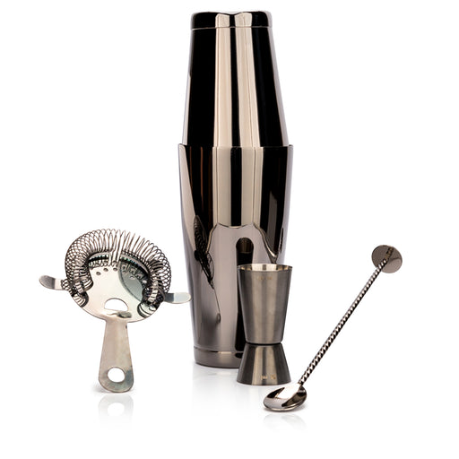 Professional Bar Set [Gun Metal] - Beyond Beverage