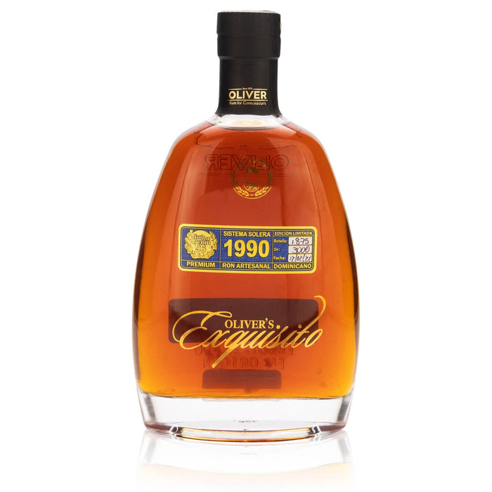 Oliver & Oliver Exquisito 1990 Rum – Spirituosen – Contrebande