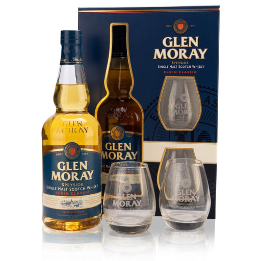 Glen Moray Classic Elgin + 2 Gläser – Spirituosen – Glen Moray