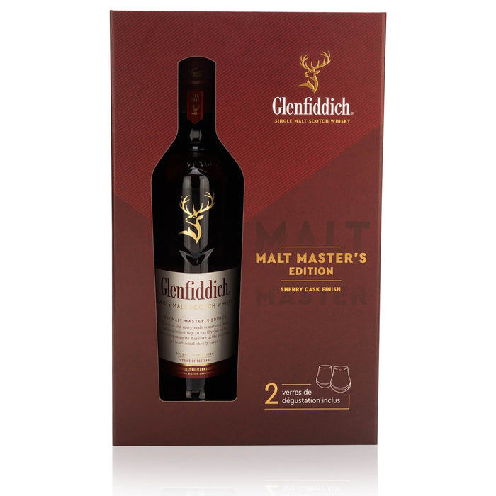 Glenfiddich Malt Master's Edition Sherry Cask + 2 Gläser – Spirituosen – Glenfiddich
