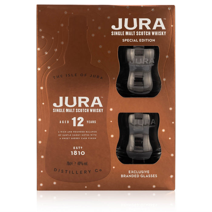 Isle Of Jura 12 Years + 2 Gläser – Spirituosen – Isle of Jura