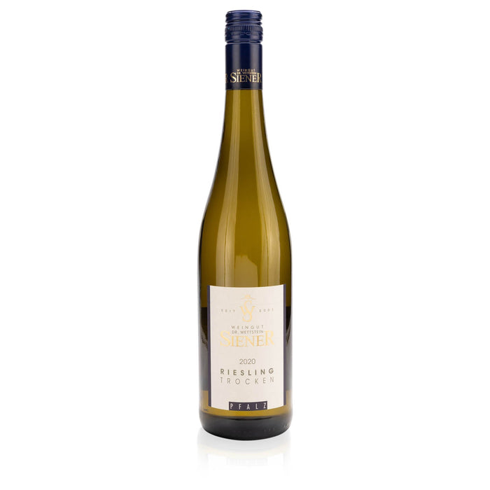 Weingut SieneR Dr.Wettstein Riesling trocken 2020 – Wein – Weingut Siener - Dr. Wettstein